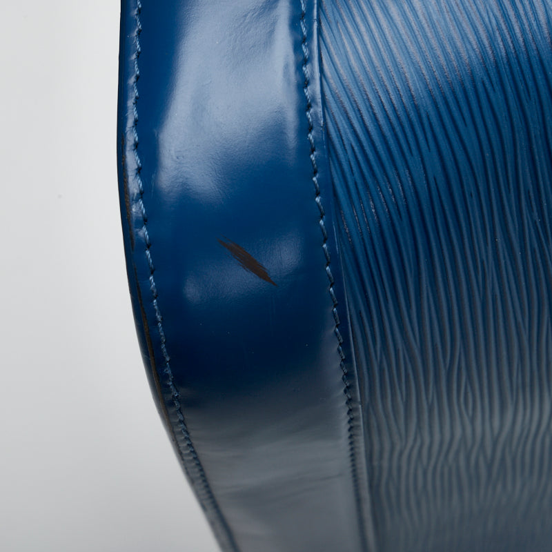 Louis Vuitton Epi Alma MM Handbag Toledo Blue