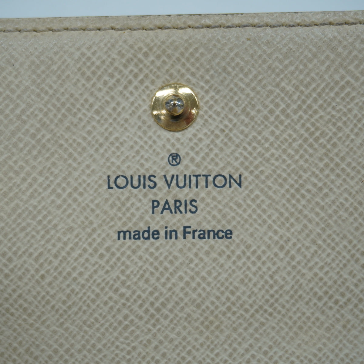 Louis Vuitton Trifold Wallet Damier Azur Portefeuille Elyse