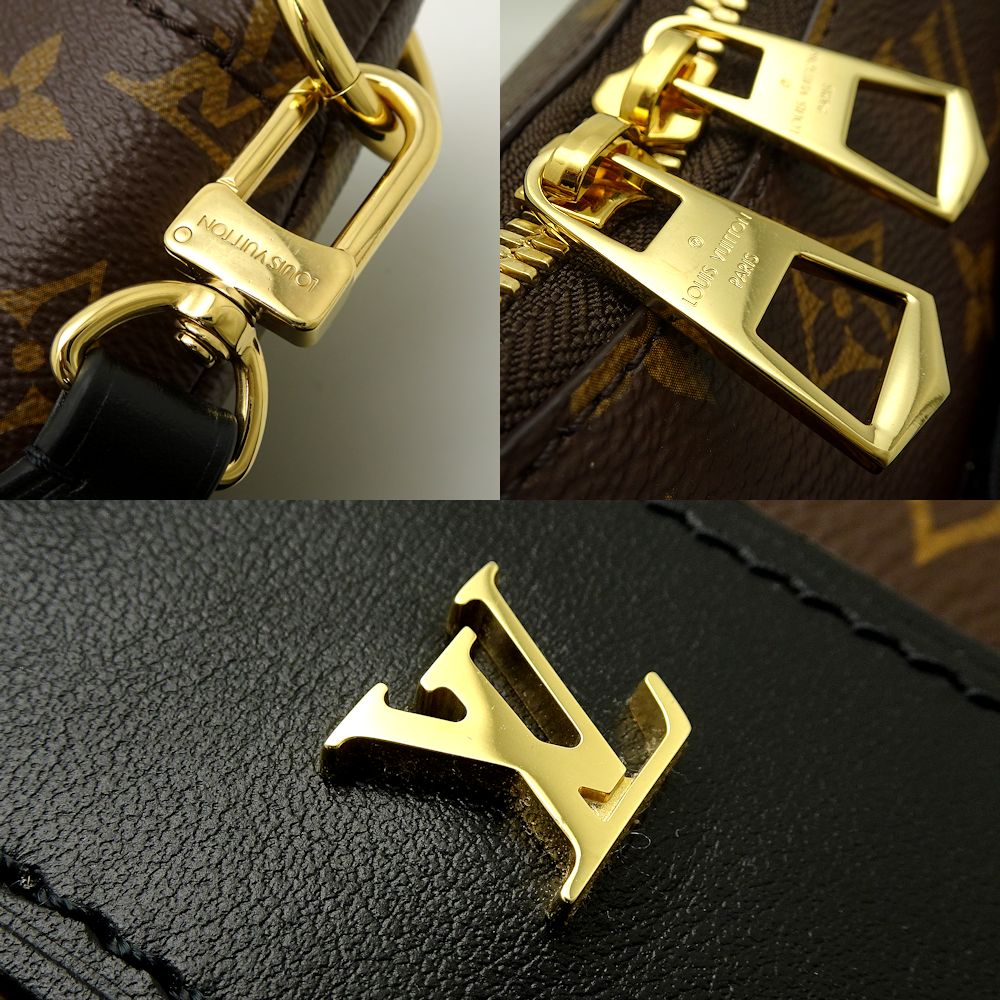 Louis Vuitton Monogram Odeon NM PM Shoulder Bag Brown Noir