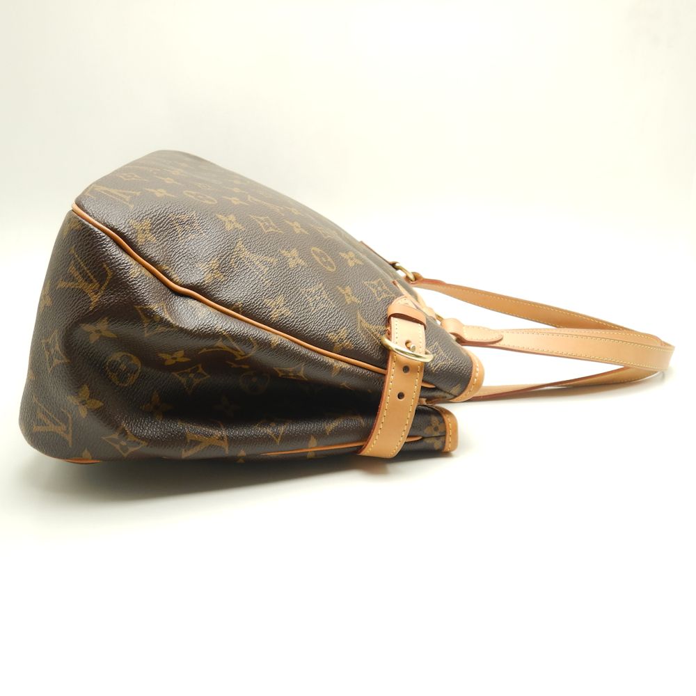 Louis Vuitton Monogram Batignolle Horizontal  Tote Bag Brown