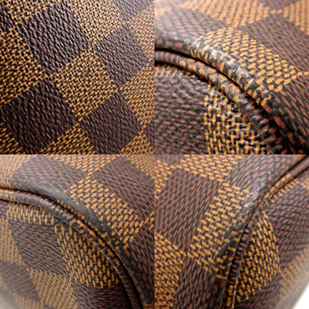 Louis Vuitton Damier Neverfull MM Tote Bag Ebene