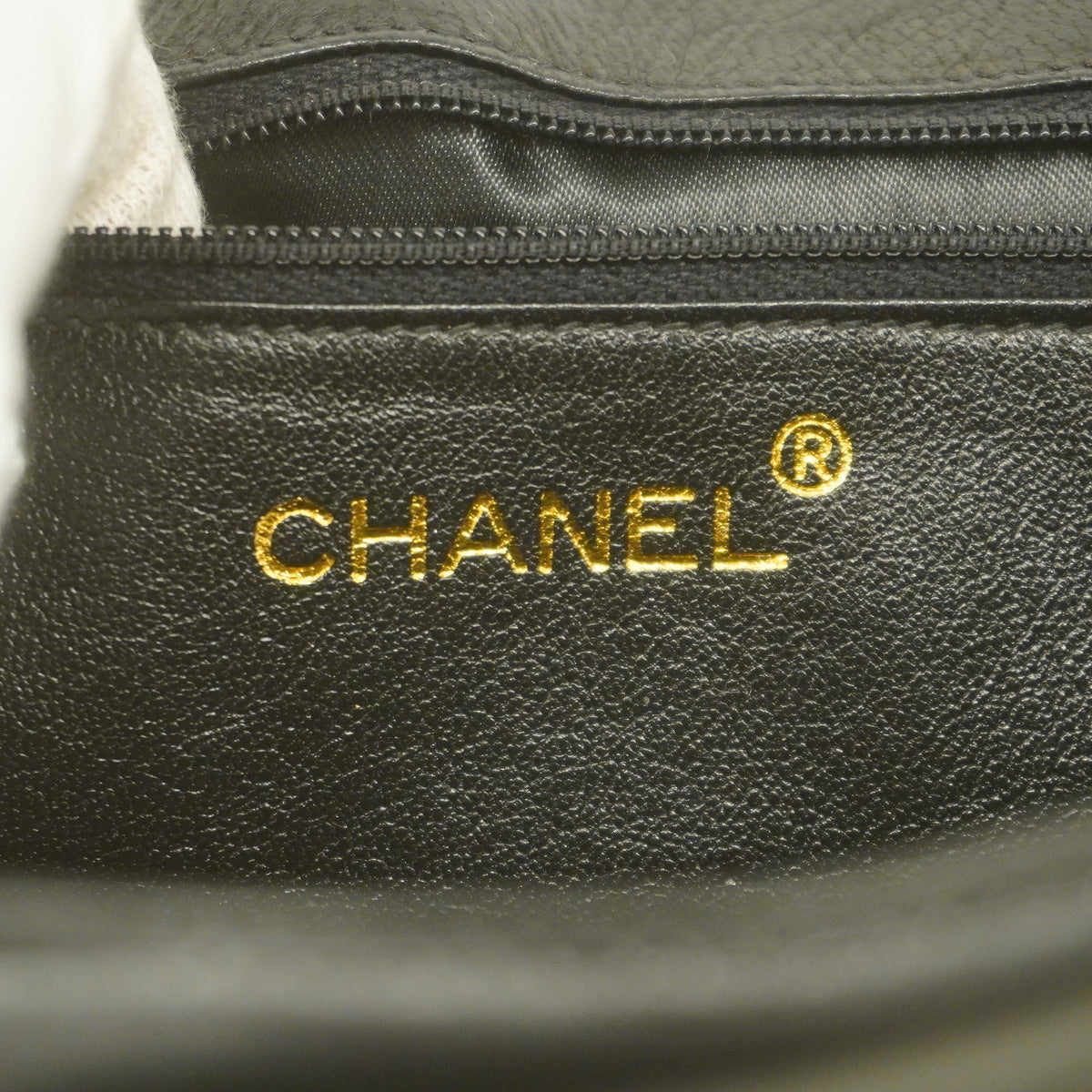 Chanel Shoulder Bag Matelasse Chain Lambskin Black