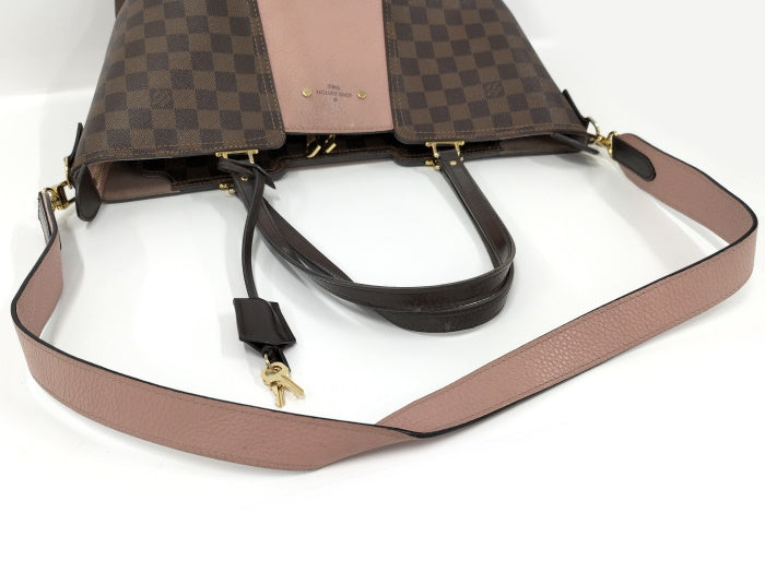 Louis Vuitton Jersey 2 Way Shoulder Bag Damier Magnolia