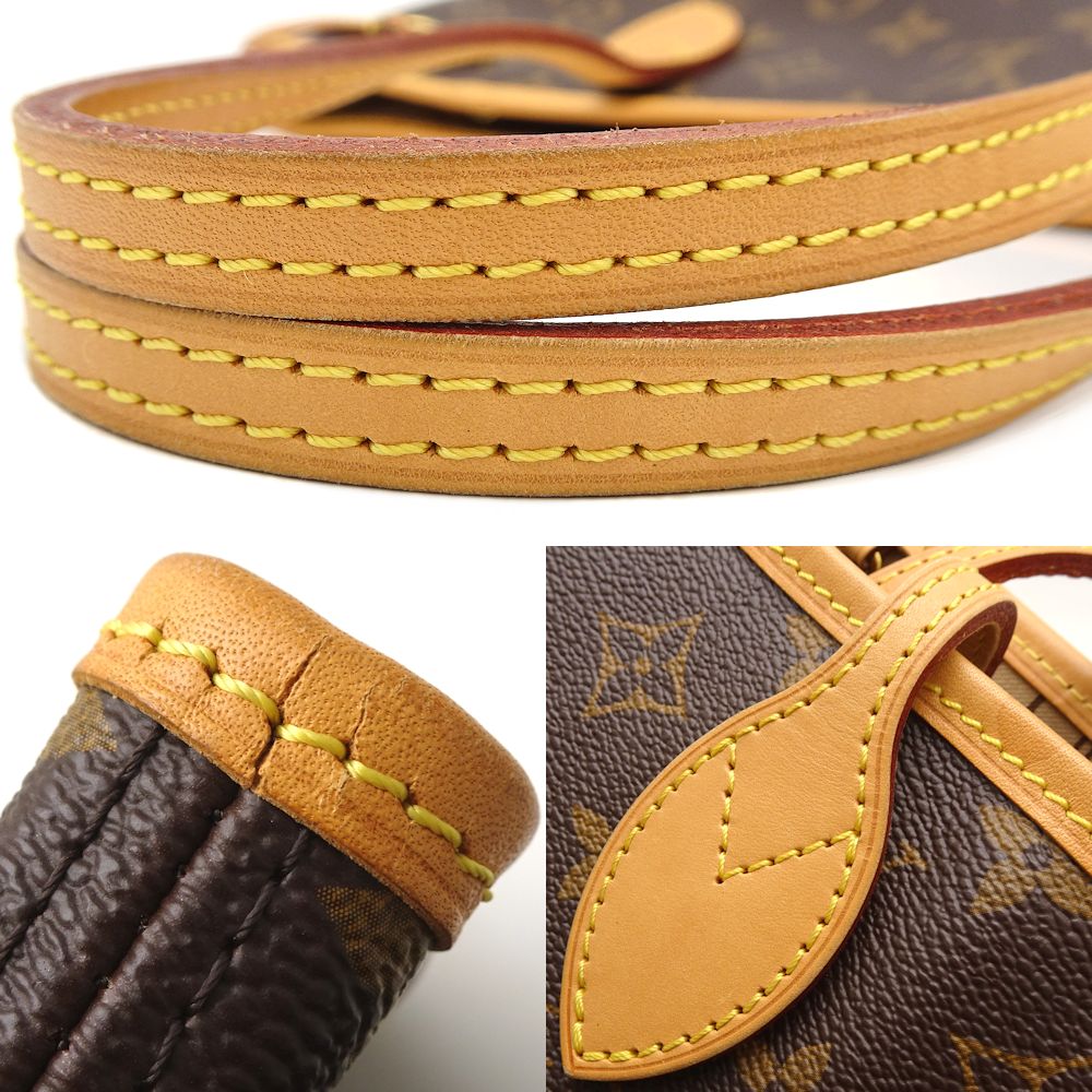 Louis Vuitton Monogram Neverfull PM Tote Bag Brown