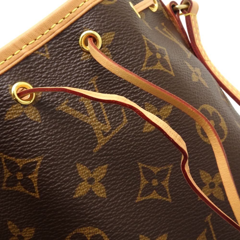 Louis Vuitton Monogram Nano Noe Shoulder Bag Brown
