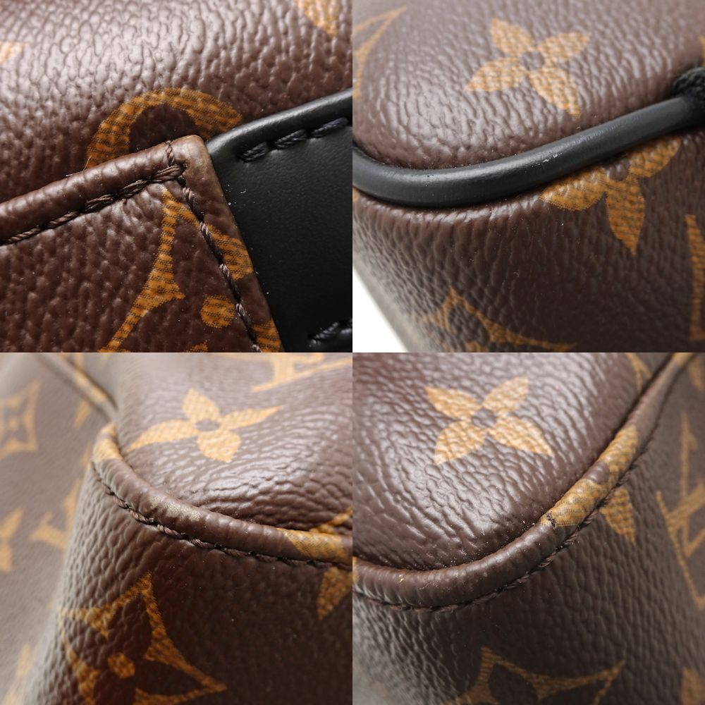 Louis Vuitton Josh Monogram Macassar Backpack Brown Black