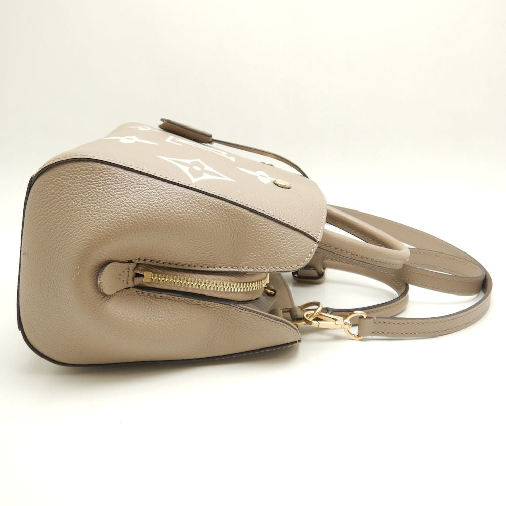 Louis Vuitton Montaigne BB Handbag Tourtrell Creme