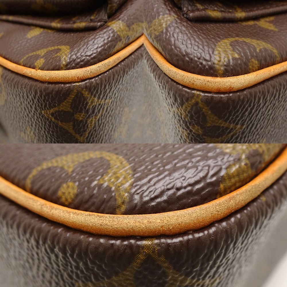 Louis Vuitton Monogram Viva Cite GM Shoulder Bag Brown