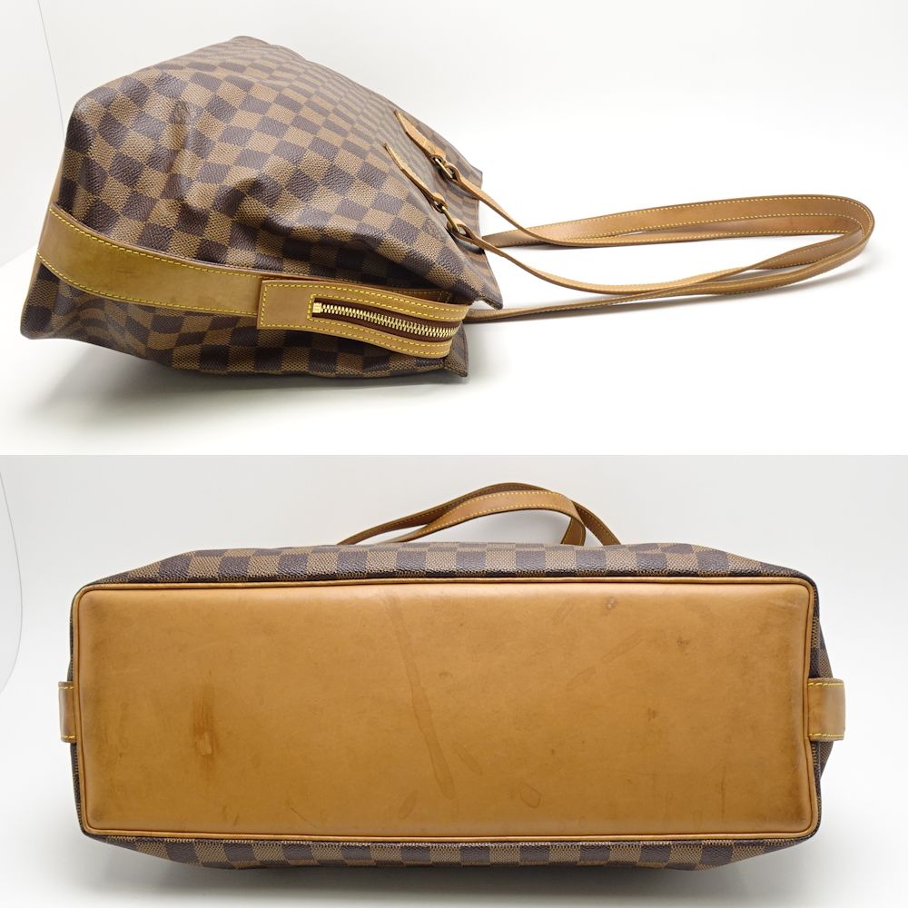 Louis Vuitton Damier Colombine Ebene Shoulder Bag