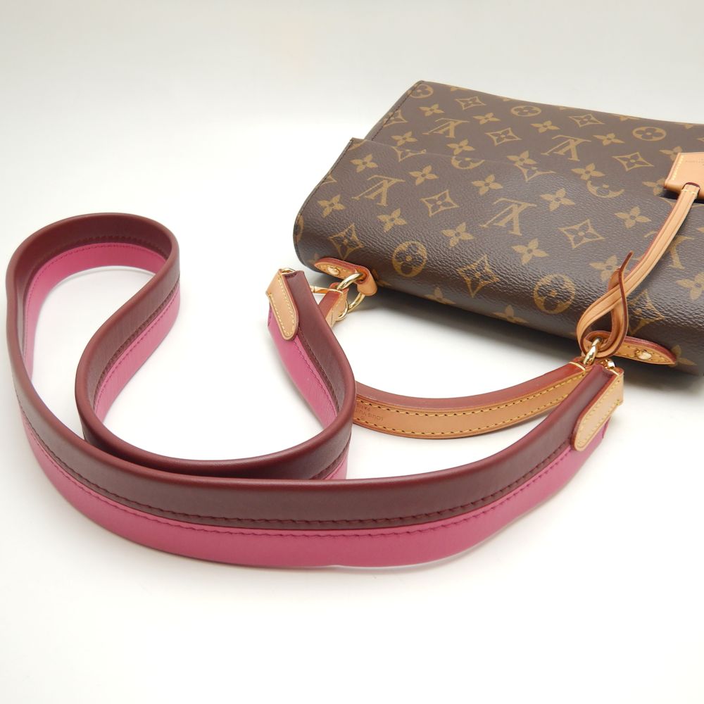 Louis Vuitton Monogram Cluny BB Handbag Brown