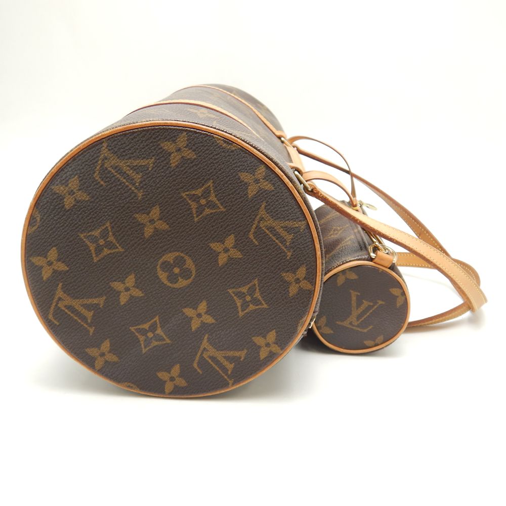 Louis Vuitton Monogram Papillon Handbag Brown