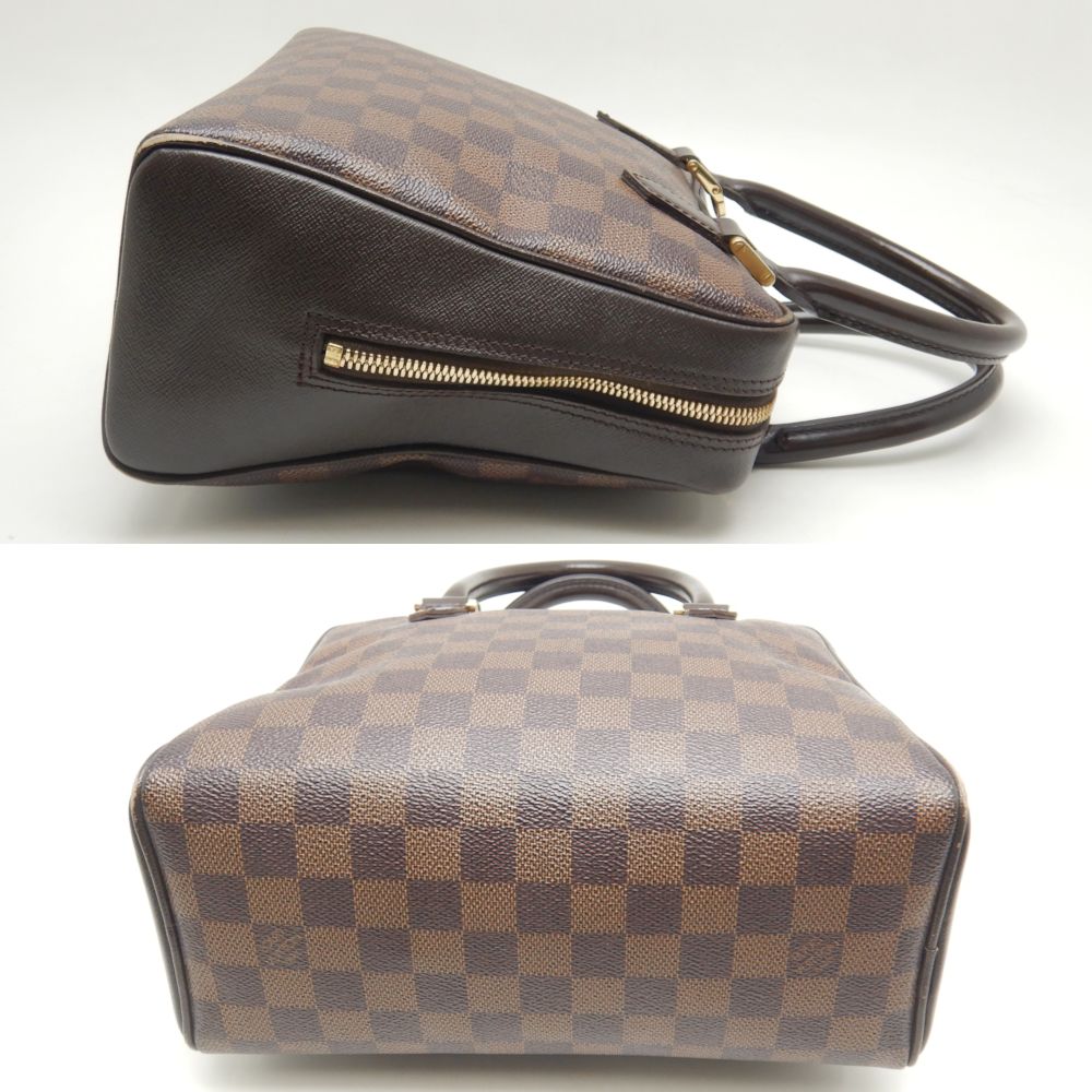 Louis Vuitton Damier Brera Handbag Brown
