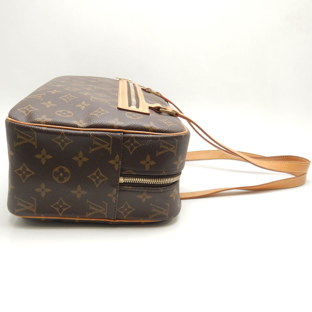 Louis Vuitton Monogram Cite GM Shoulder Bag Brown