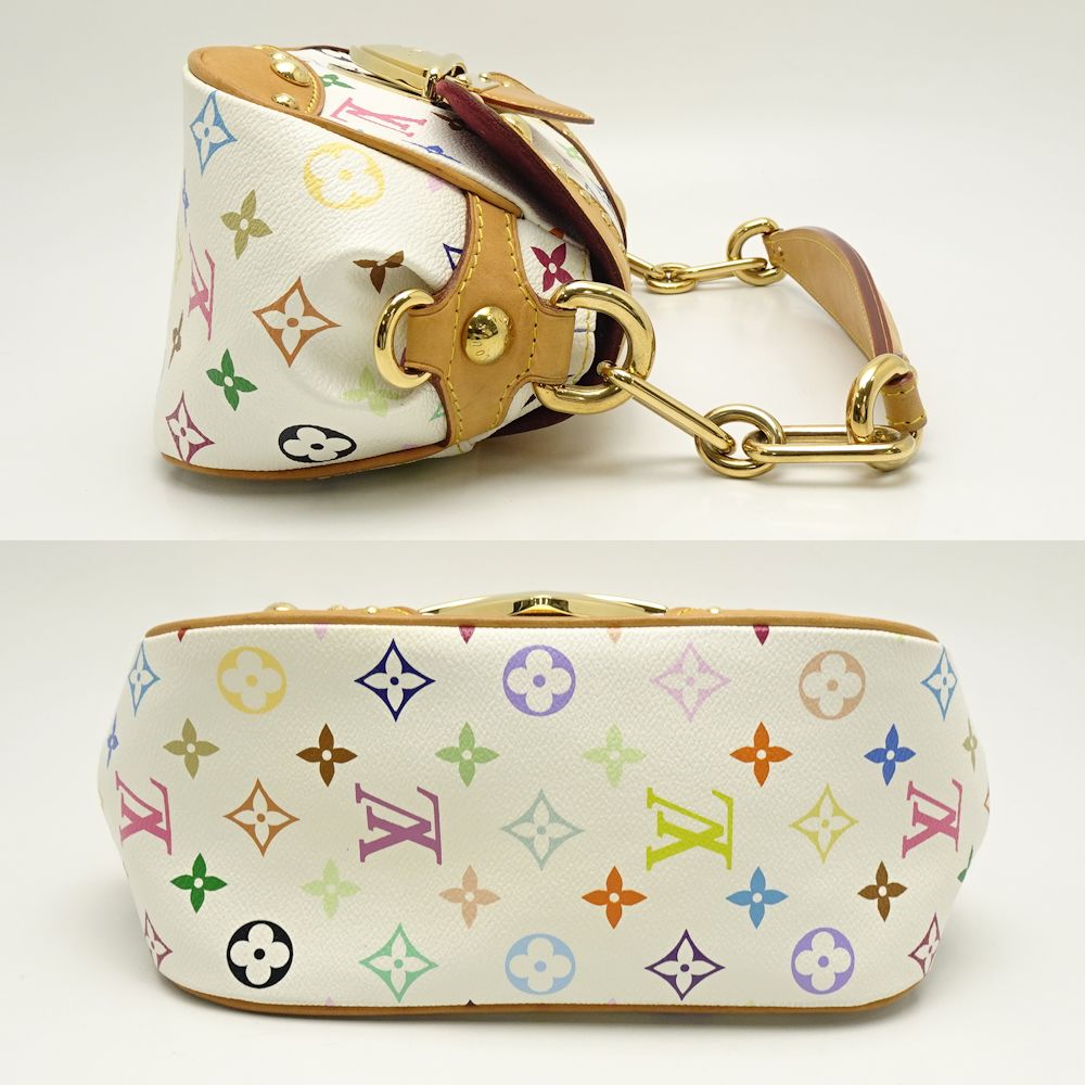 Louis Vuitton Multicolor Marilyn Handbag White