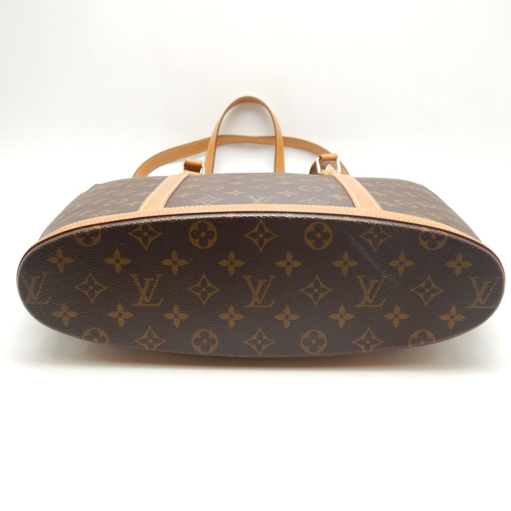 Louis Vuitton Monogram Babylon Tote Bag Brown