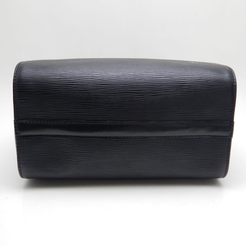 Louis Vuitton Epi  Speedy 25 Handbag Noir