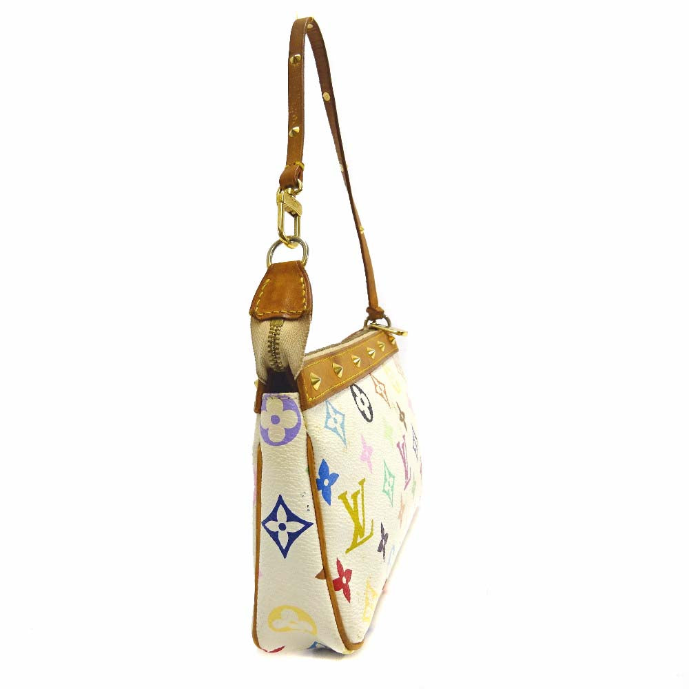Louis Vuitton Pochette Accessoires Accessory Multicolor White