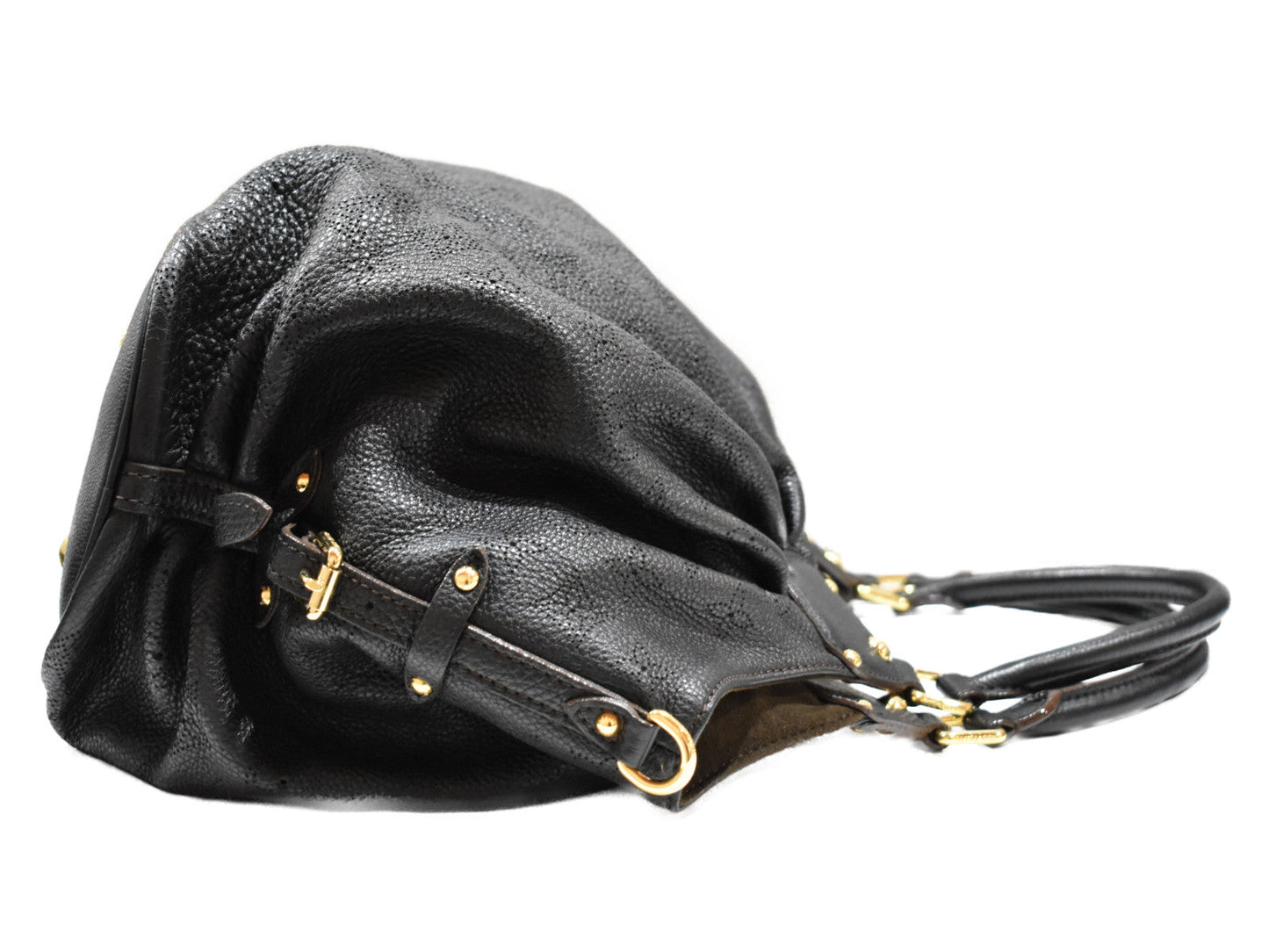 Louis Vuitton Mahina XL Handbag Black