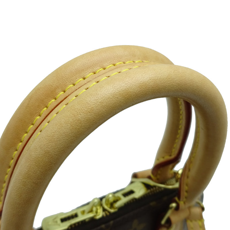 Louis Vuitton Alma BB Handbag Monogram Brown