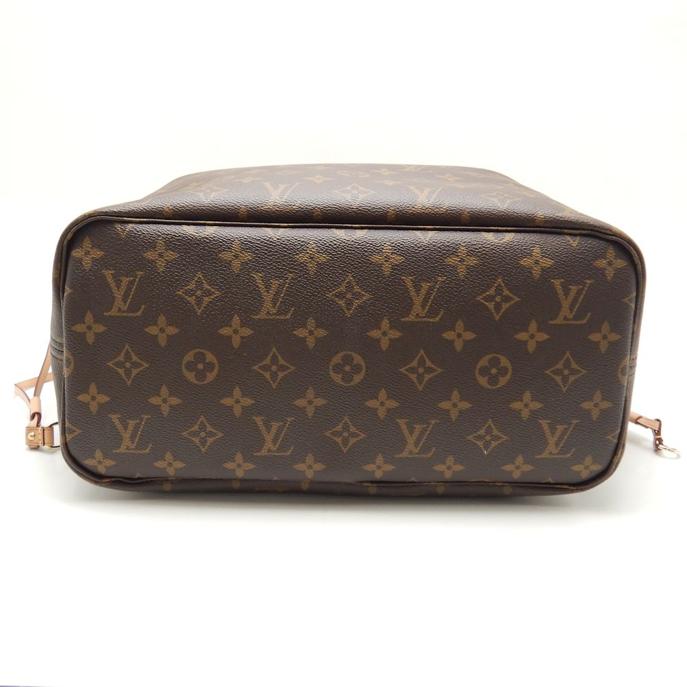Louis Vuitton Monogram Neverfull MM Tote Bag Beige