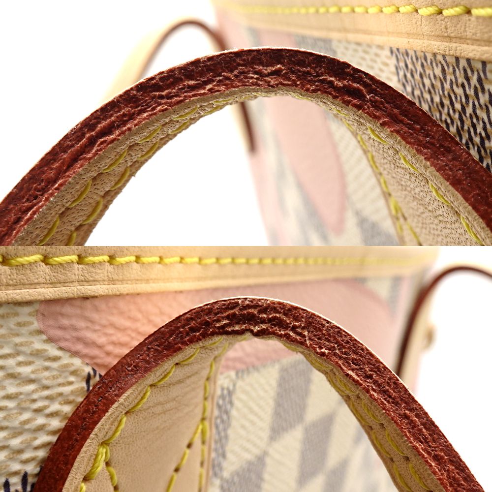 Louis Vuitton Damier Azur Neverfull MM Tote Bag