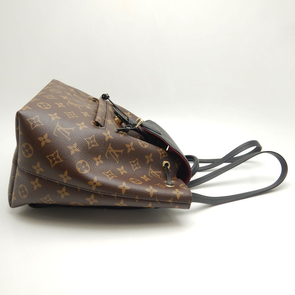 Louis Vuitton Monogram Montsouris PM Backpack Brown