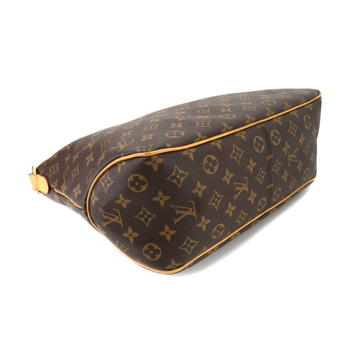 Louis Vuitton Monogram Delightful PM Shoulder Bag Brown Gold Hardware