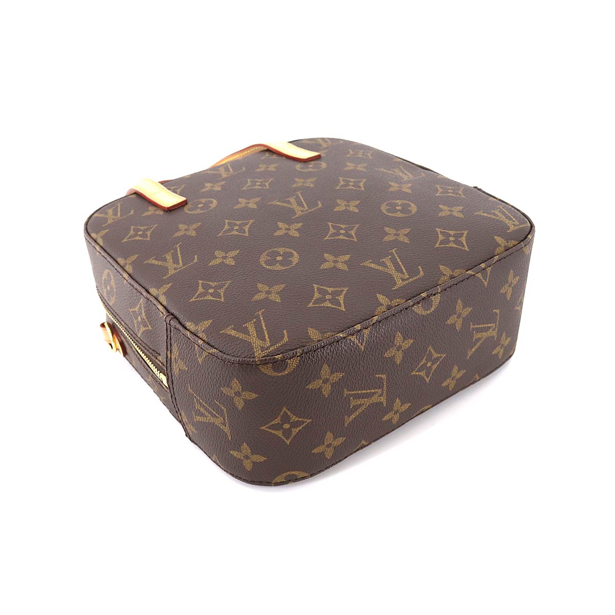 Louis Vuitton Monogram Spontini 2way Hand Shoulder Bag Brown
