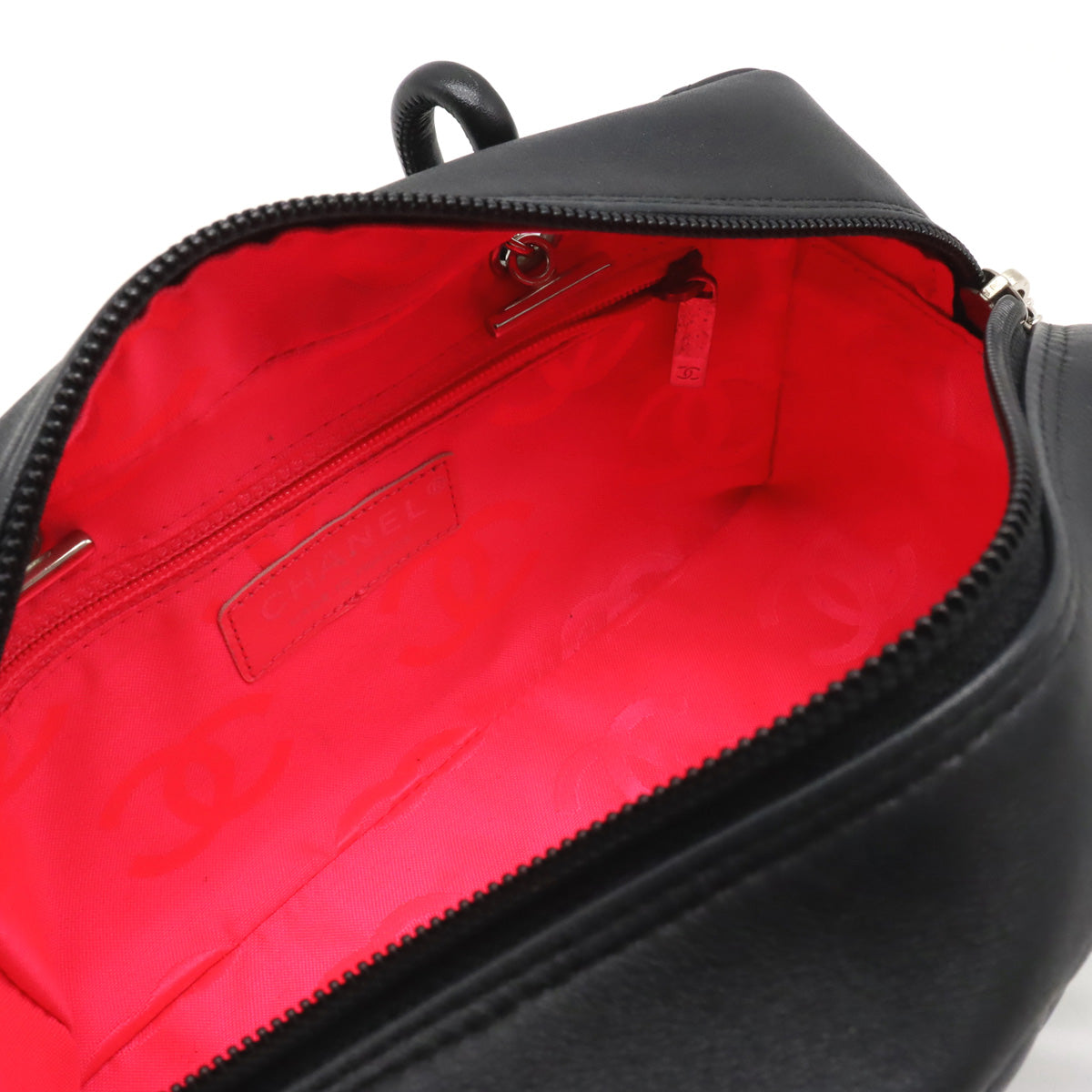 Chanel Cambon Line Mini Bowling Handbag