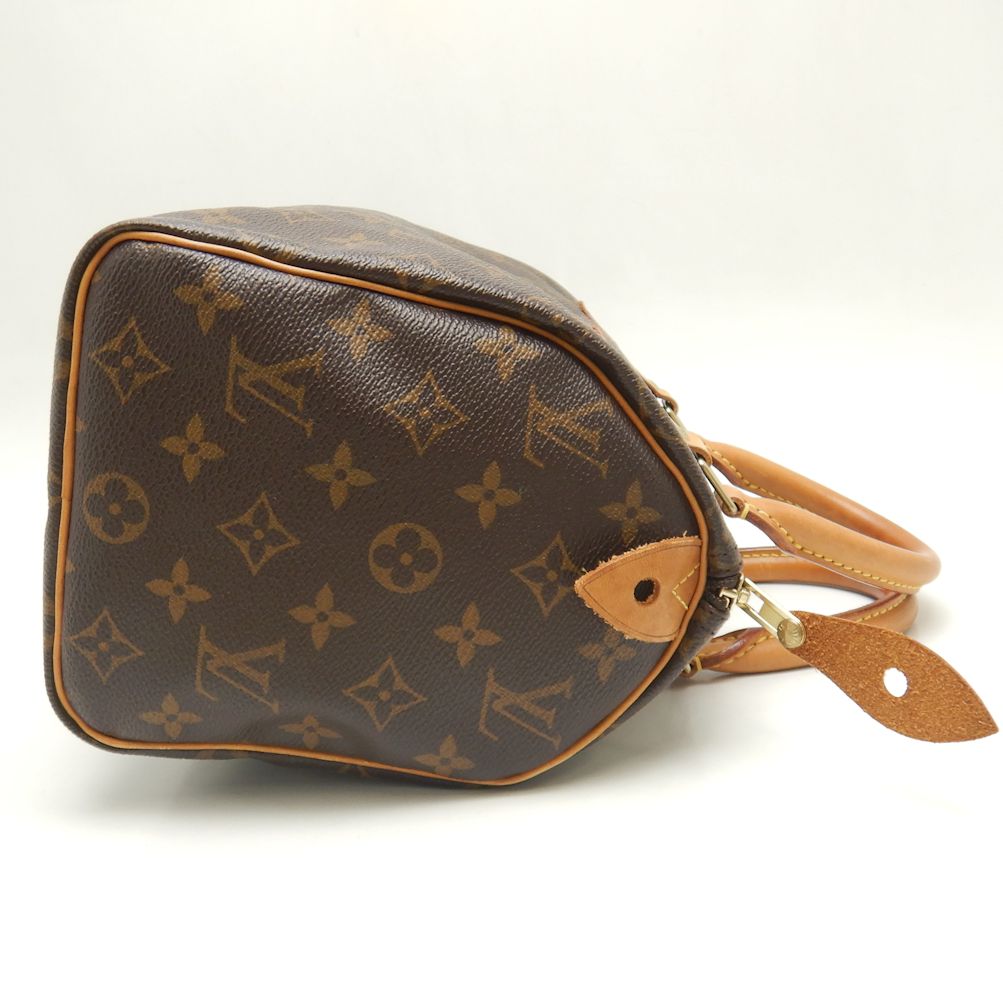Louis Vuitton Monogram Speedy 25 Handbag Brown
