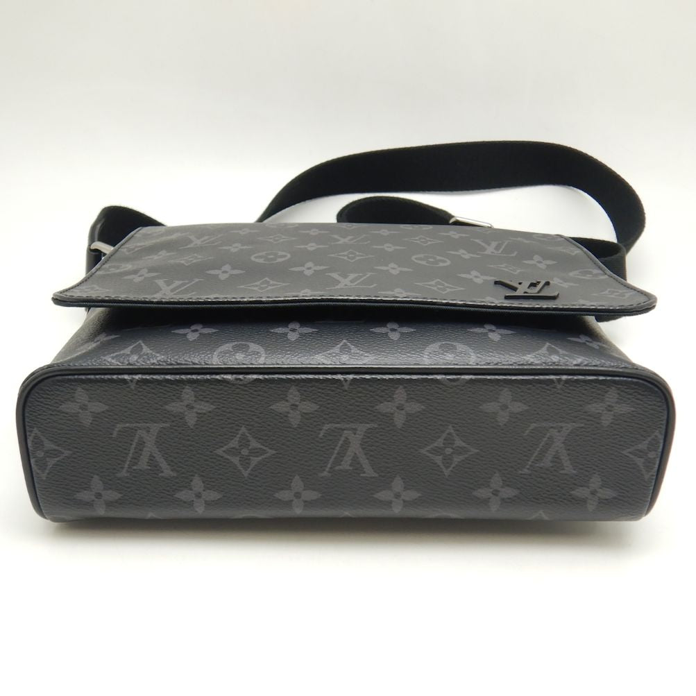 Louis Vuitton District PM Shoulder Bag Monogram Eclipse Black