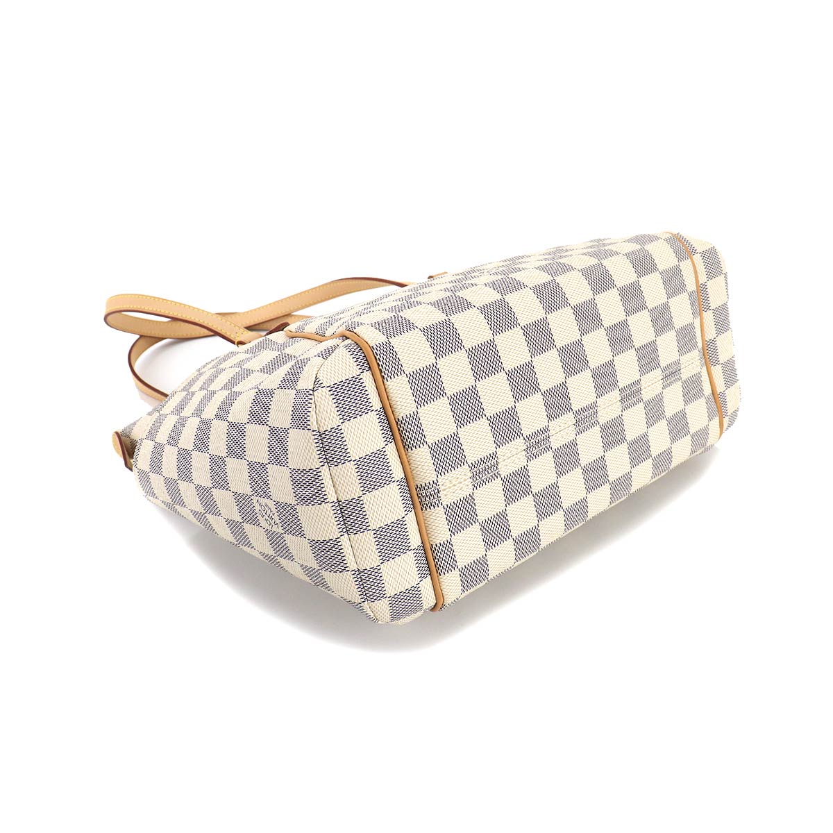 Louis Vuitton Damier Azur Totally PM Tote Bag Gold Hardware