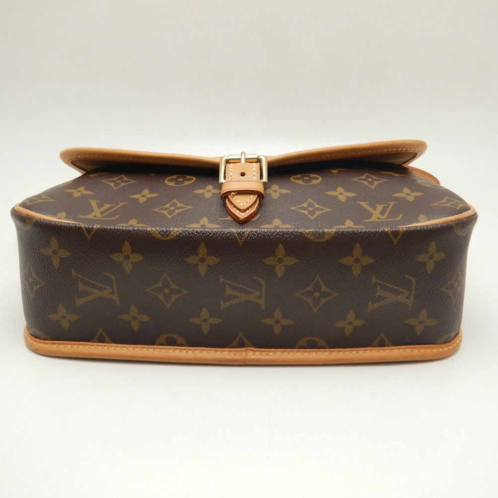 Louis Vuitton Monogram Sologne Shoulder Bag Brown