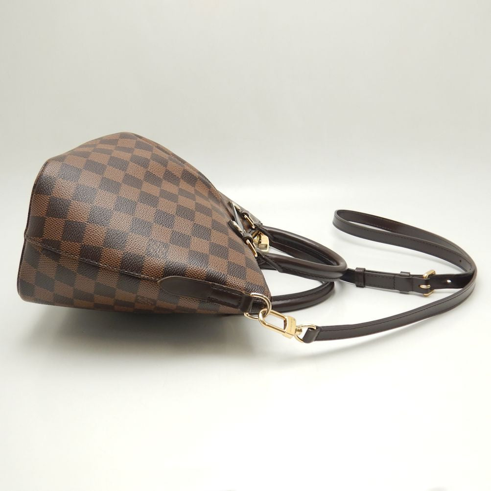 Louis Vuitton Damier Sienna PM Handbag Brown