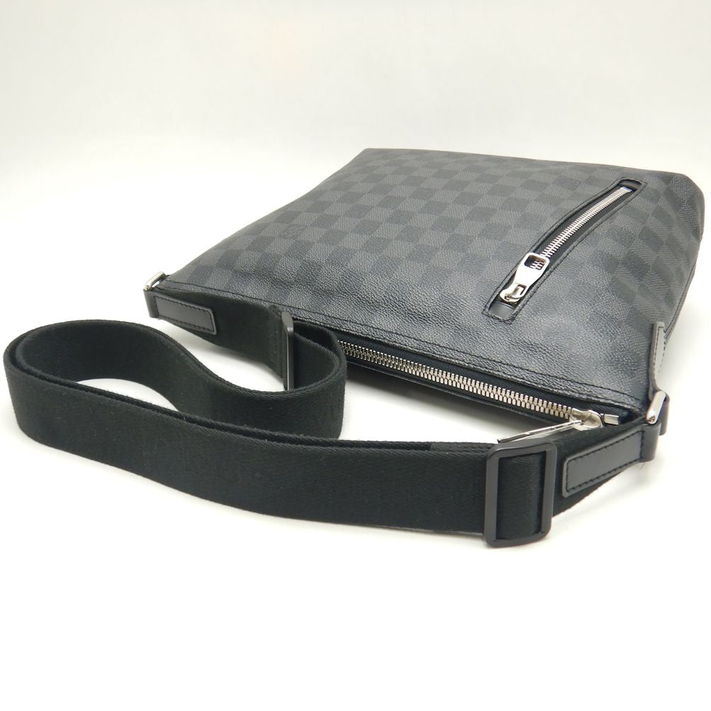 Louis Vuitton Damier Graphite Mick PM Shoulder Bag Black