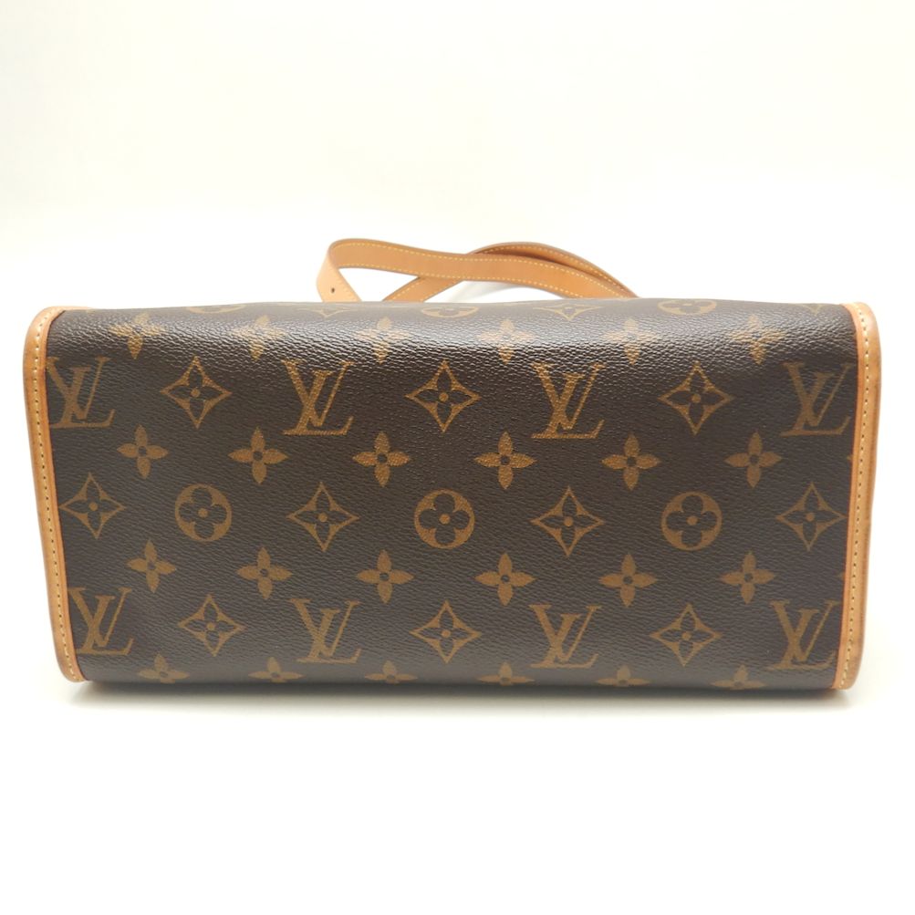 Louis Vuitton Monogram Popincourt Shoulder Bag Brown