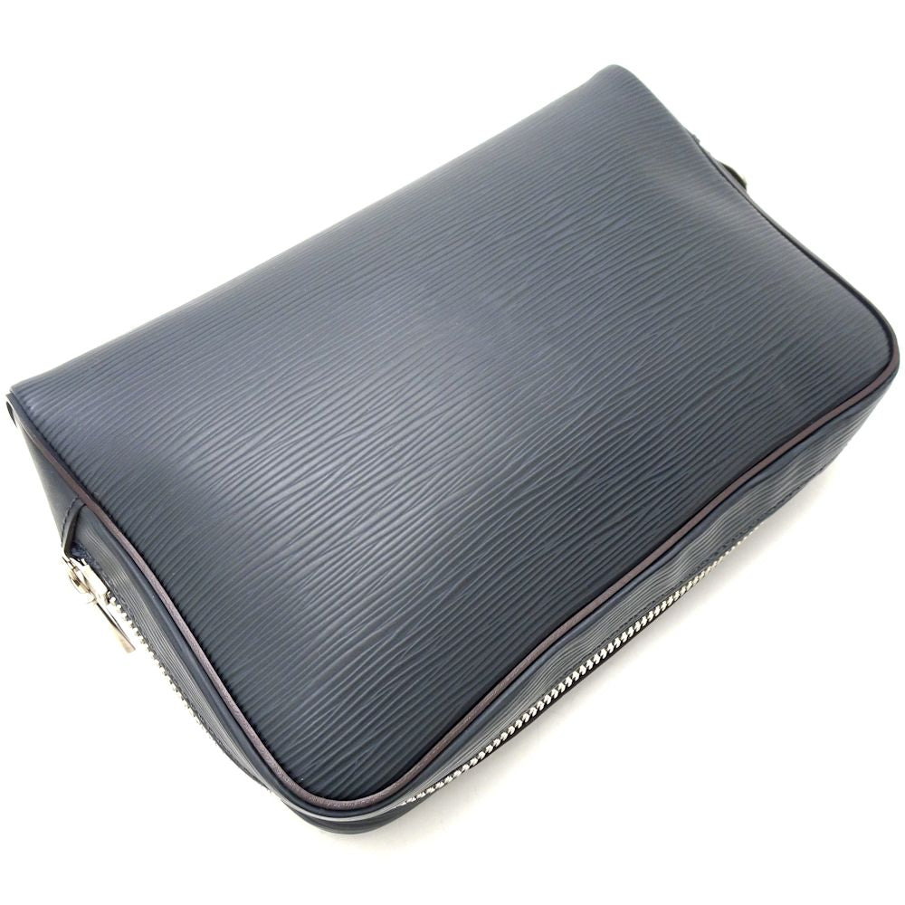 Louis Vuitton Epi Clutch Blue Nui