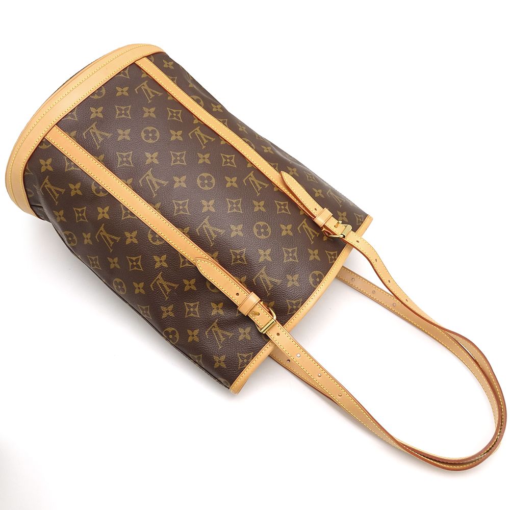 Louis Vuitton Monogram GM Tote Bag Brown