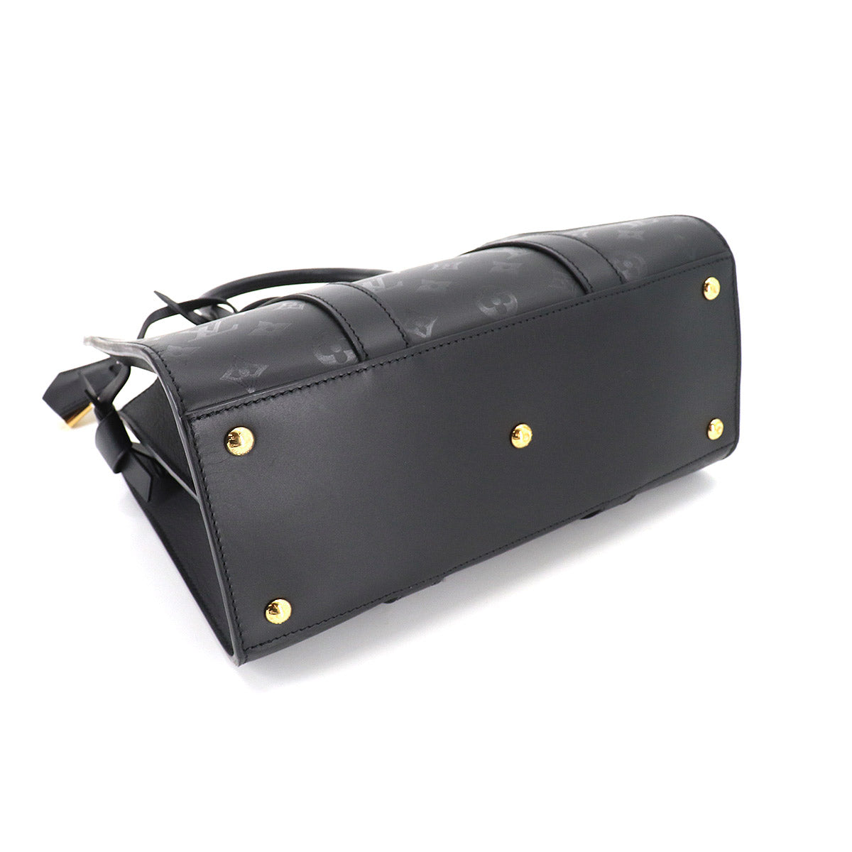 Louis Vuitton Very Tote MM 2 Way Hand Shoulder Bag Leather Noir