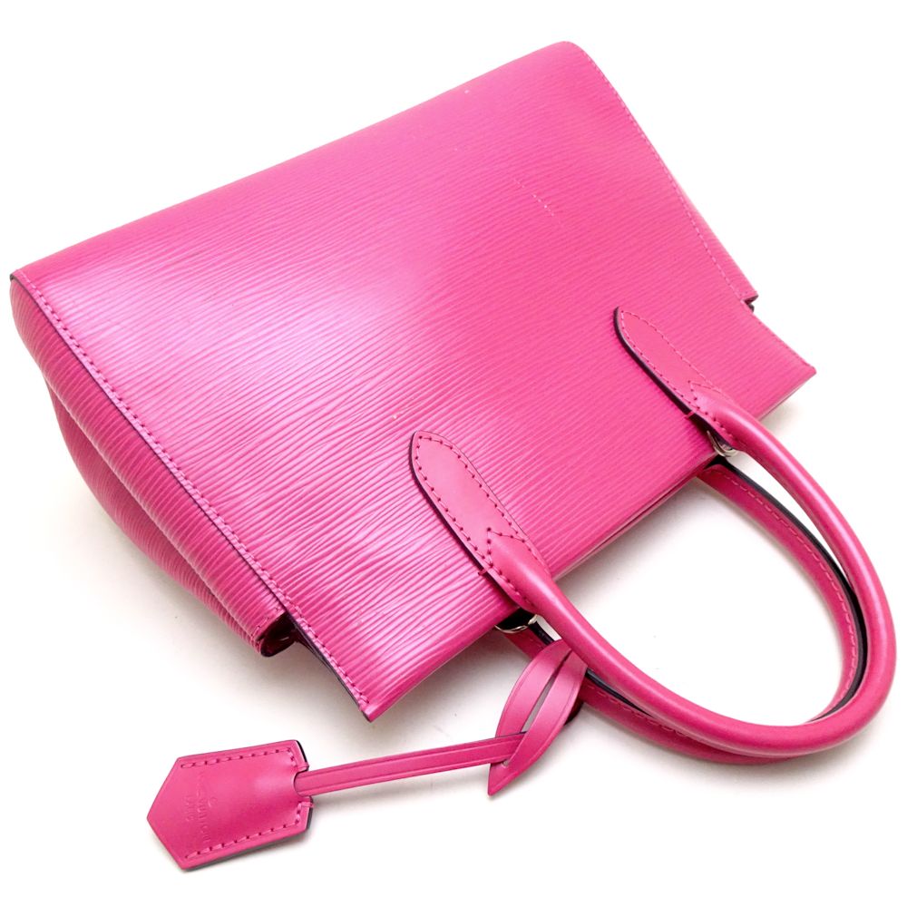 Louis Vuitton Epi Marly BB Shoulder Bag Pivoine Pink