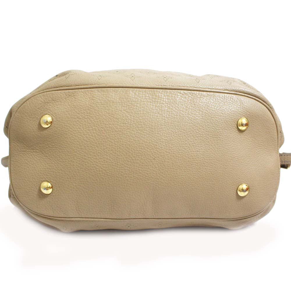 Louis Vuitton Mahina L Tote Bag Ladies Opal Beige Monogram