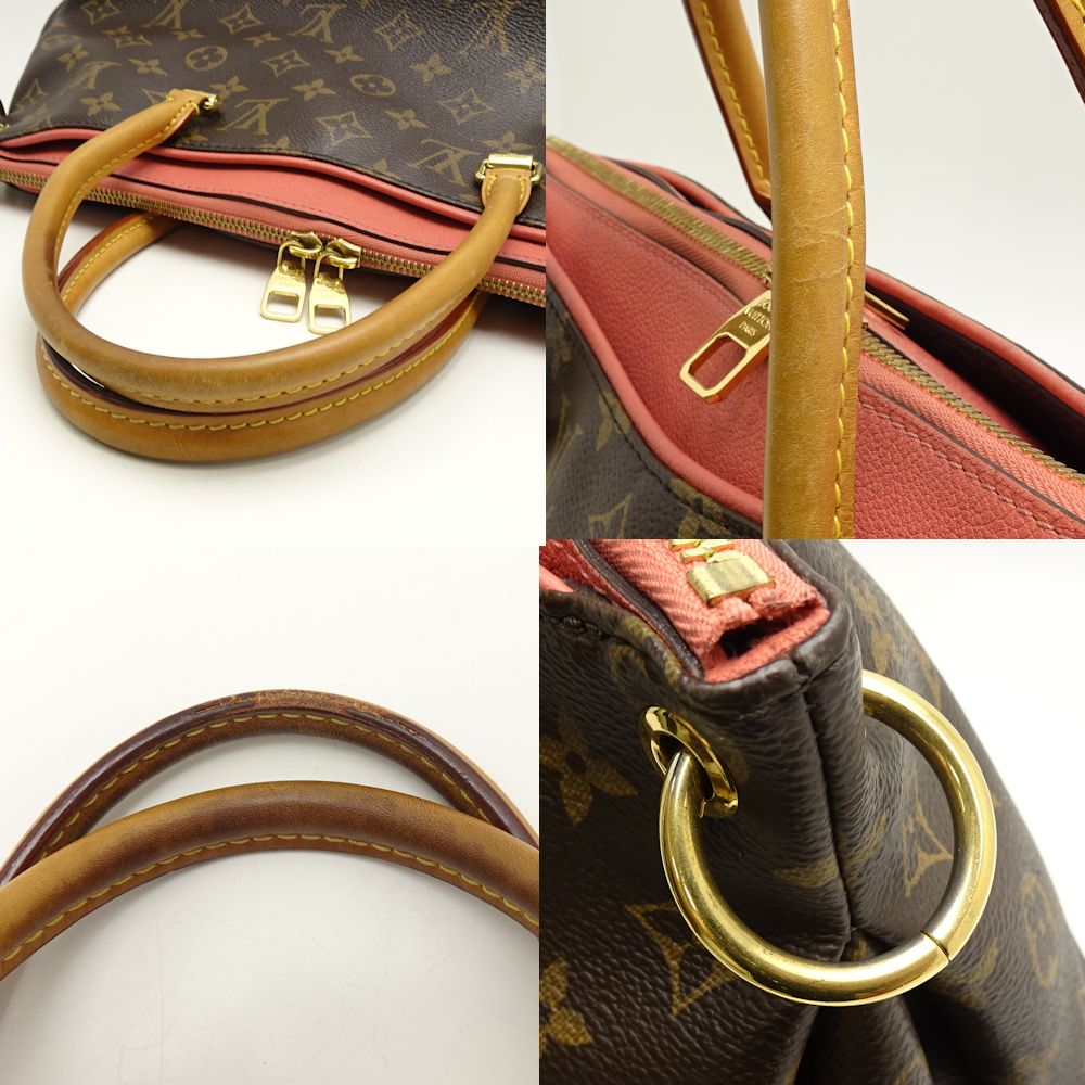 Louis Vuitton  Monogram Pallas Rose 2way Bag