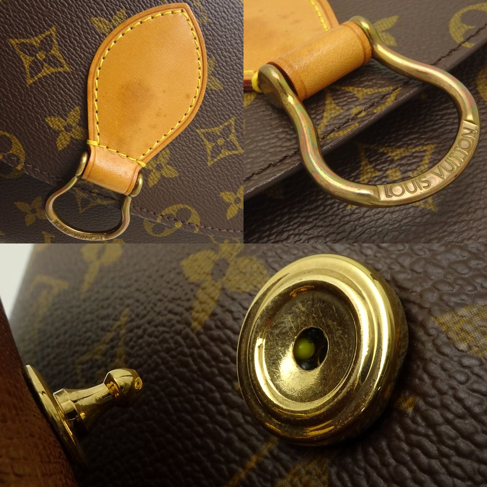 Louis Vuitton Monogram Sun Crew GM Crossbody Bag Brown