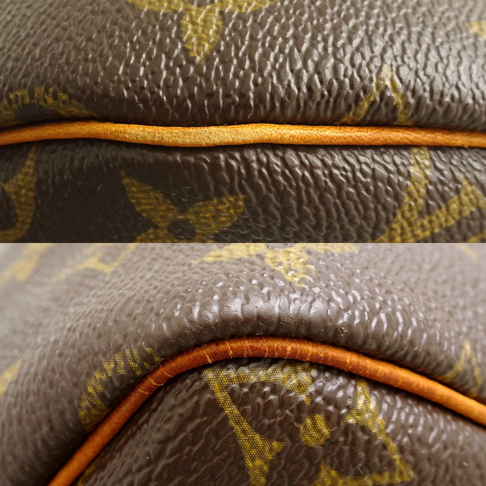 Louis Vuitton Monogram Speedy 30 Handbag Brown
