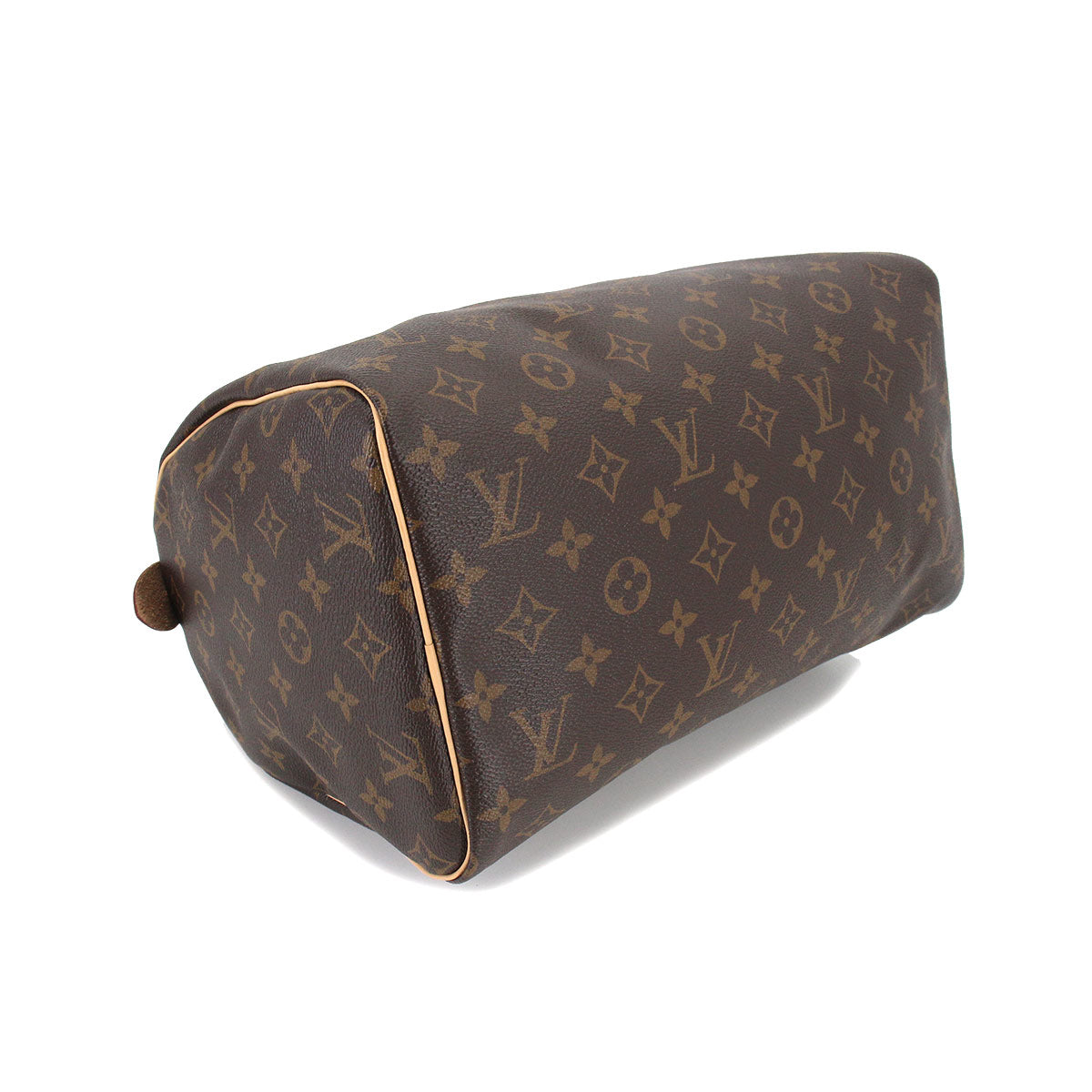 Louis Vuitton Monogram Speedy 30 Hand Bag Brown RFID Gold Hardware