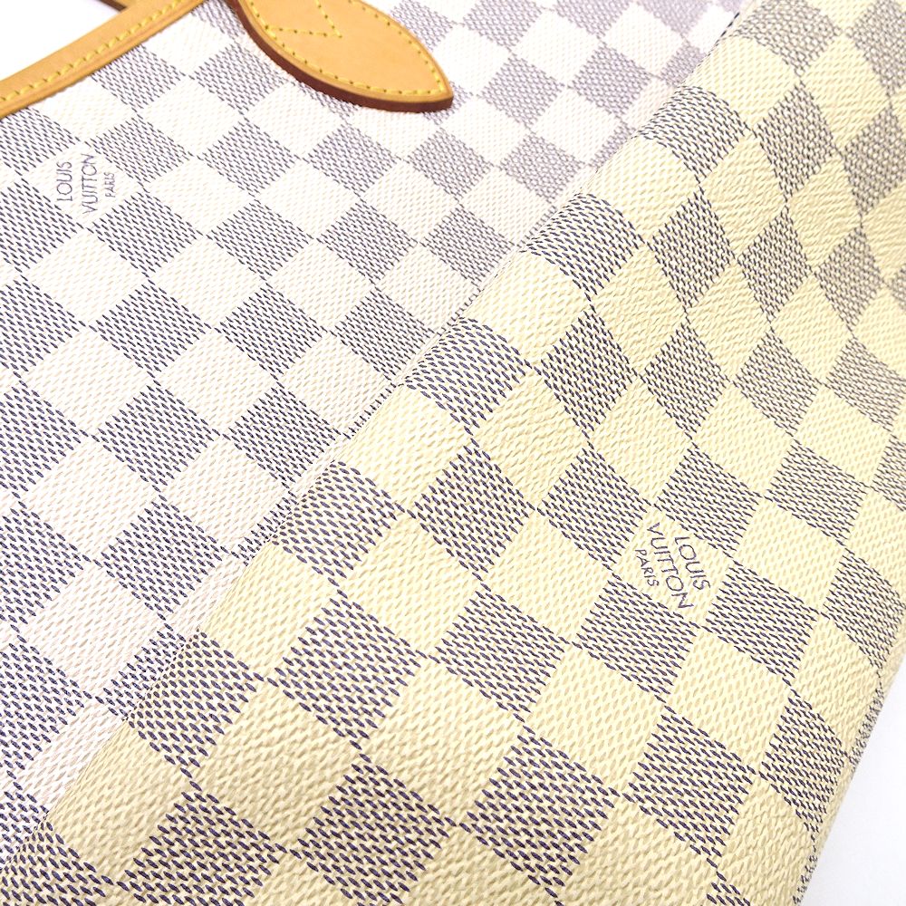 Louis Vuitton Damier Azur Neverfull PM Shoulder Bag