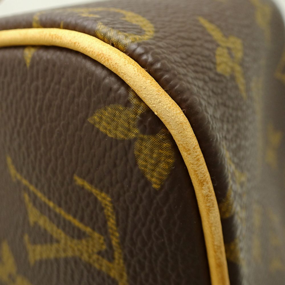 Louis Vuitton Monogram MM Shoulder Bag Brown