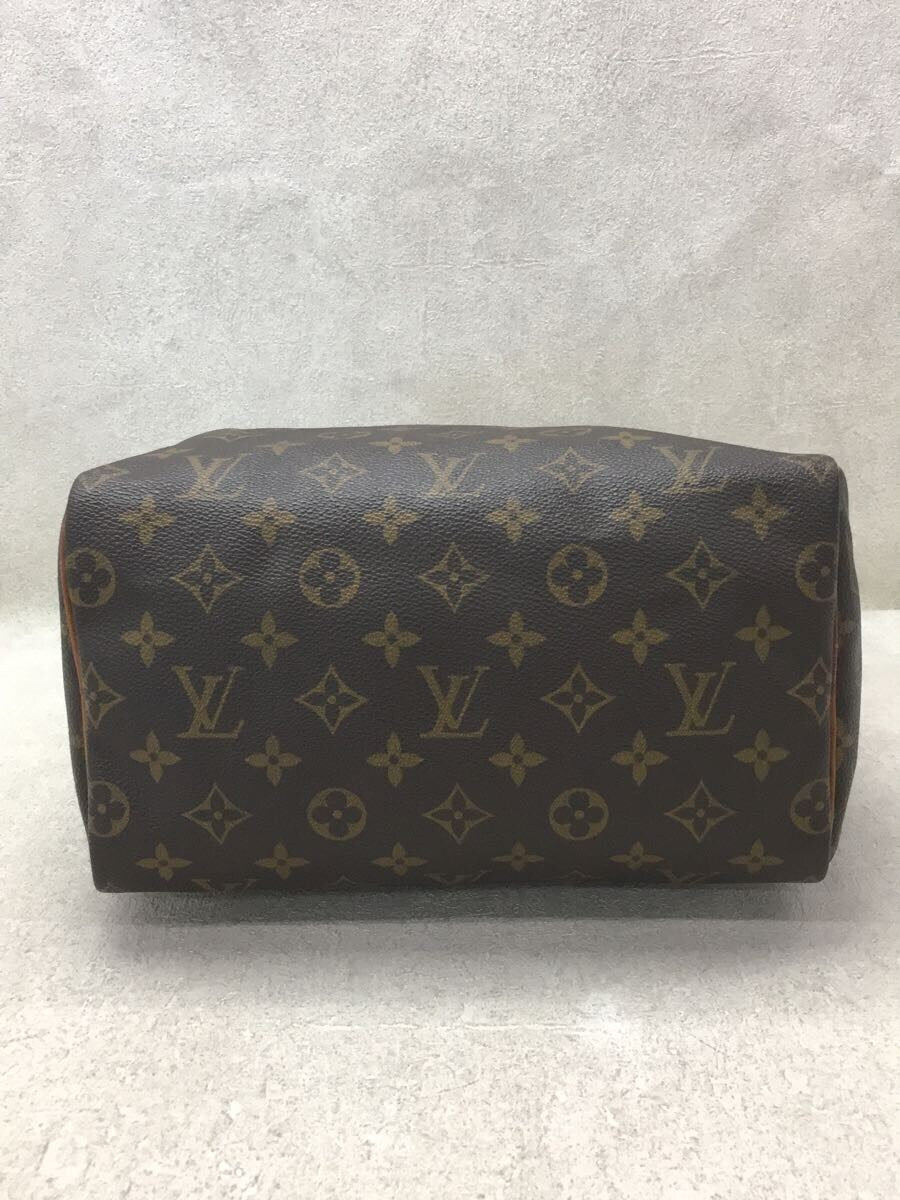 Louis Vuitton Speedy 25 Hand Bag Monogram PVC Brown