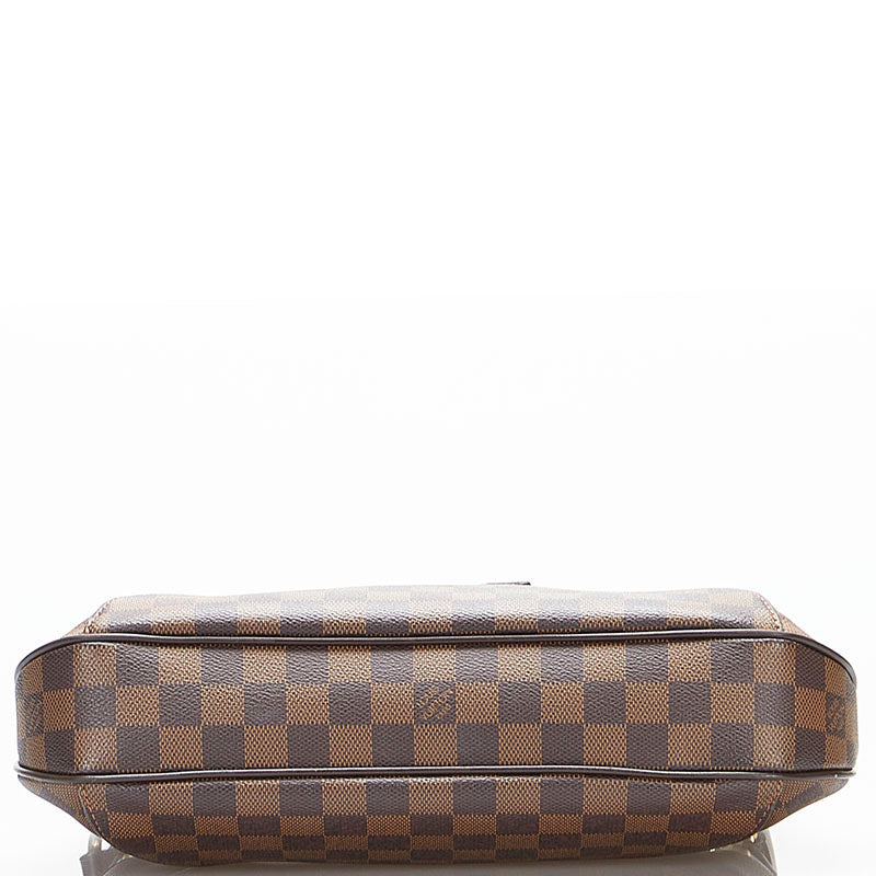 Louis Vuitton Damier Thames PM Shoulder Bag Leather Brown PVC