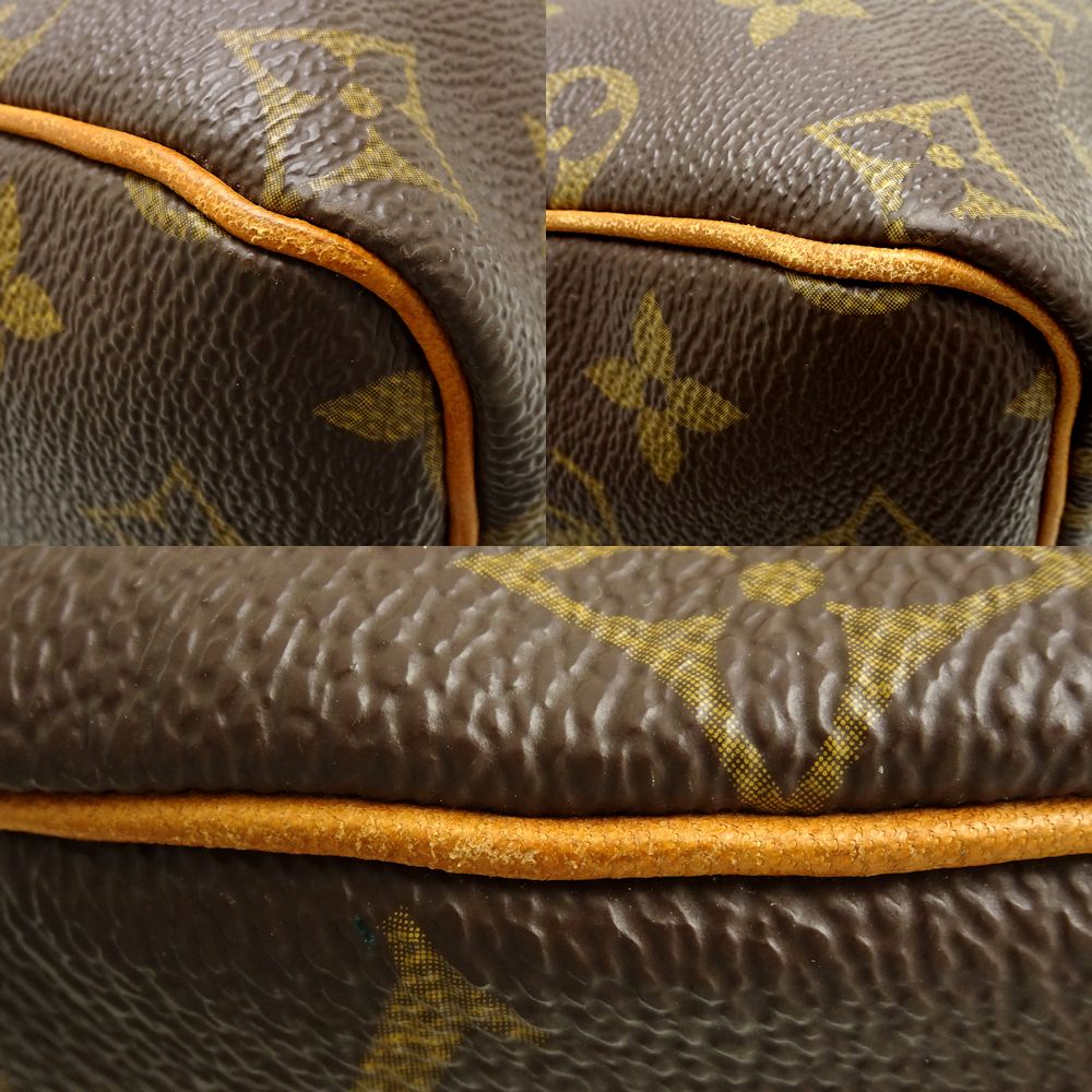 Louis Vuitton Monogram Speedy 25 Handbag Brown